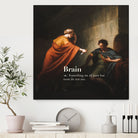 Brain by Mehmet Geren on GIANT ART - orange photo manipulation