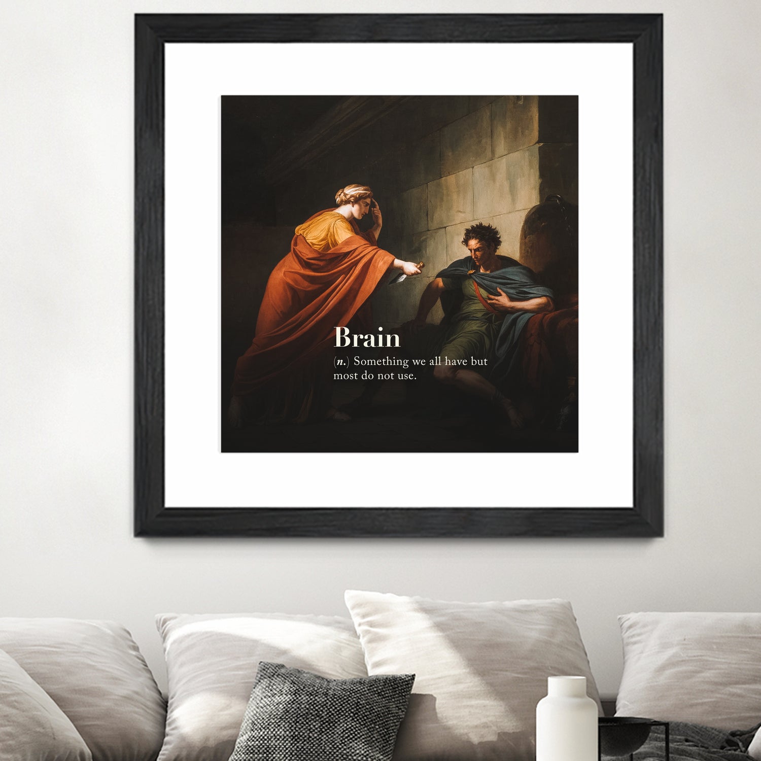 Brain by Mehmet Geren on GIANT ART - orange photo manipulation