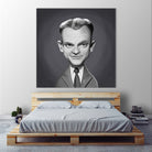 James Cagney by Rob Snow on GIANT ART - gray digital painting