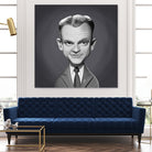 James Cagney by Rob Snow on GIANT ART - gray digital painting