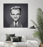 James Cagney by Rob Snow on GIANT ART - gray digital painting