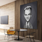 James Cagney by Rob Snow on GIANT ART - gray digital painting