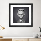 James Cagney by Rob Snow on GIANT ART - gray digital painting