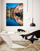 Maisons à colombages - Strasbourg by Mikael HOUITTE on GIANT ART - red photo illustration