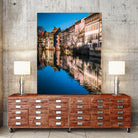 Maisons à colombages - Strasbourg by Mikael HOUITTE on GIANT ART - red photo illustration