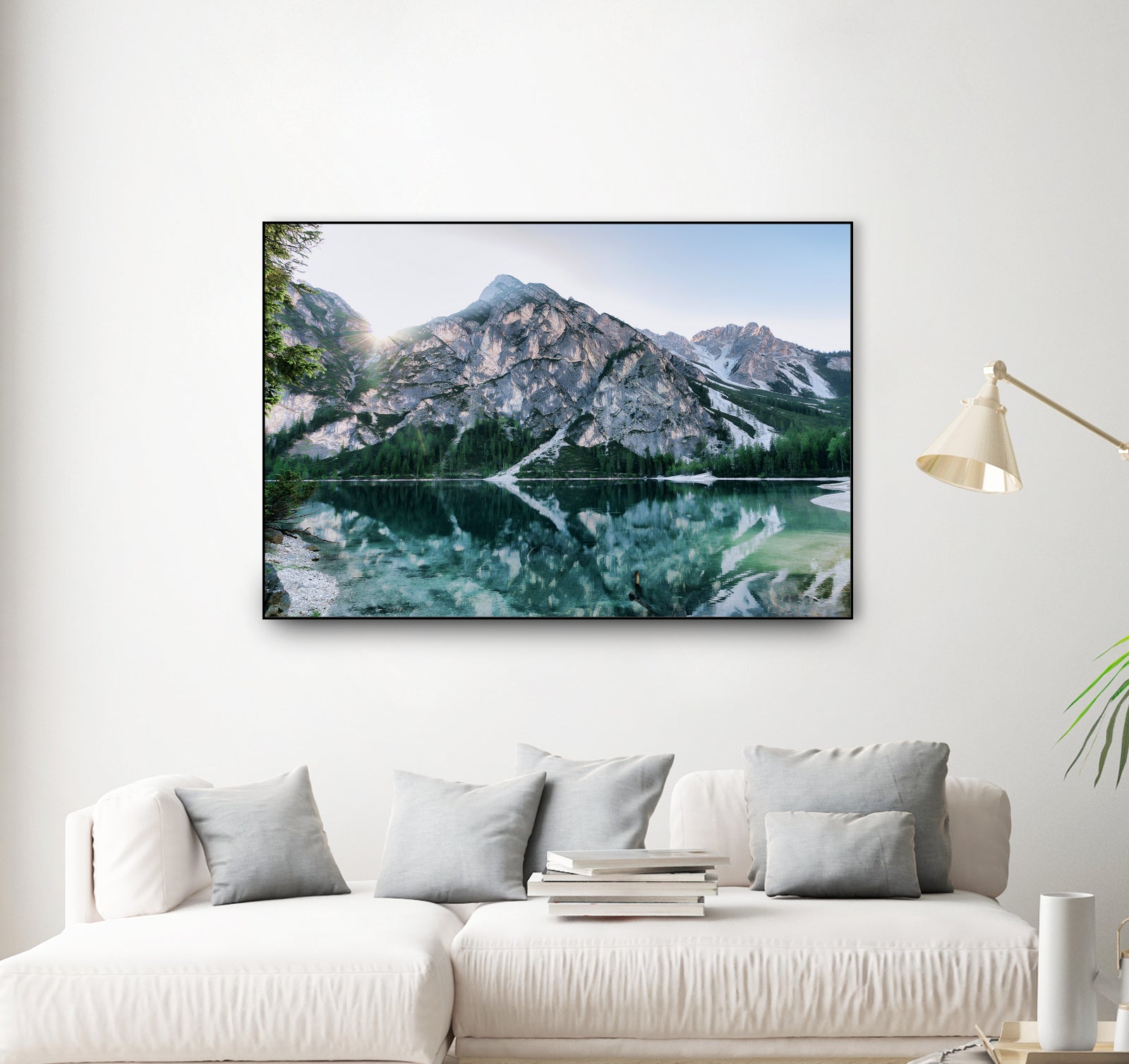 Scenic View of the Mountains by Mohd Azhari Enuar on GIANT ART - blue photo manipulation