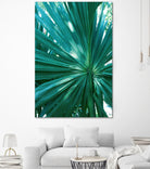 Tropical Fan Palm Finesse #1 #tropical #wall #decor #art by Anita & Bella Jantz on GIANT ART - green photo manipulation