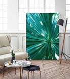 Tropical Fan Palm Finesse #1 #tropical #wall #decor #art by Anita & Bella Jantz on GIANT ART - green photo manipulation