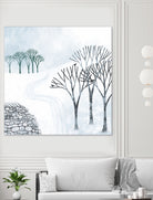 More Snow to Come by Nic Squirrell on GIANT ART - white digital painting