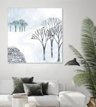 More Snow to Come by Nic Squirrell on GIANT ART - white digital painting