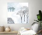 More Snow to Come by Nic Squirrell on GIANT ART - white digital painting