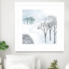 More Snow to Come by Nic Squirrell on GIANT ART - white digital painting