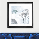 More Snow to Come by Nic Squirrell on GIANT ART - white digital painting