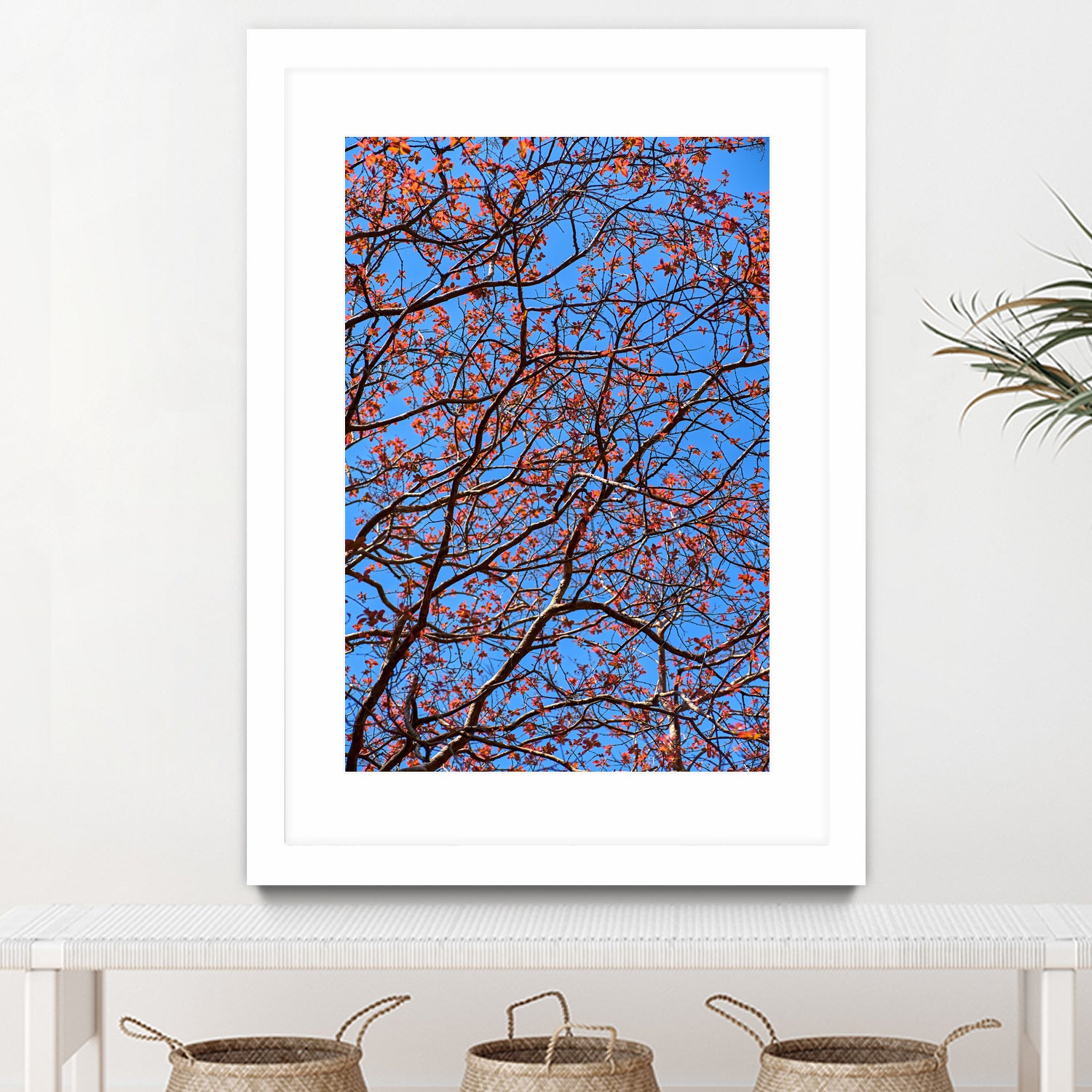 The red leaves in the early spring by Studio OMG on GIANT ART - red photo illustration