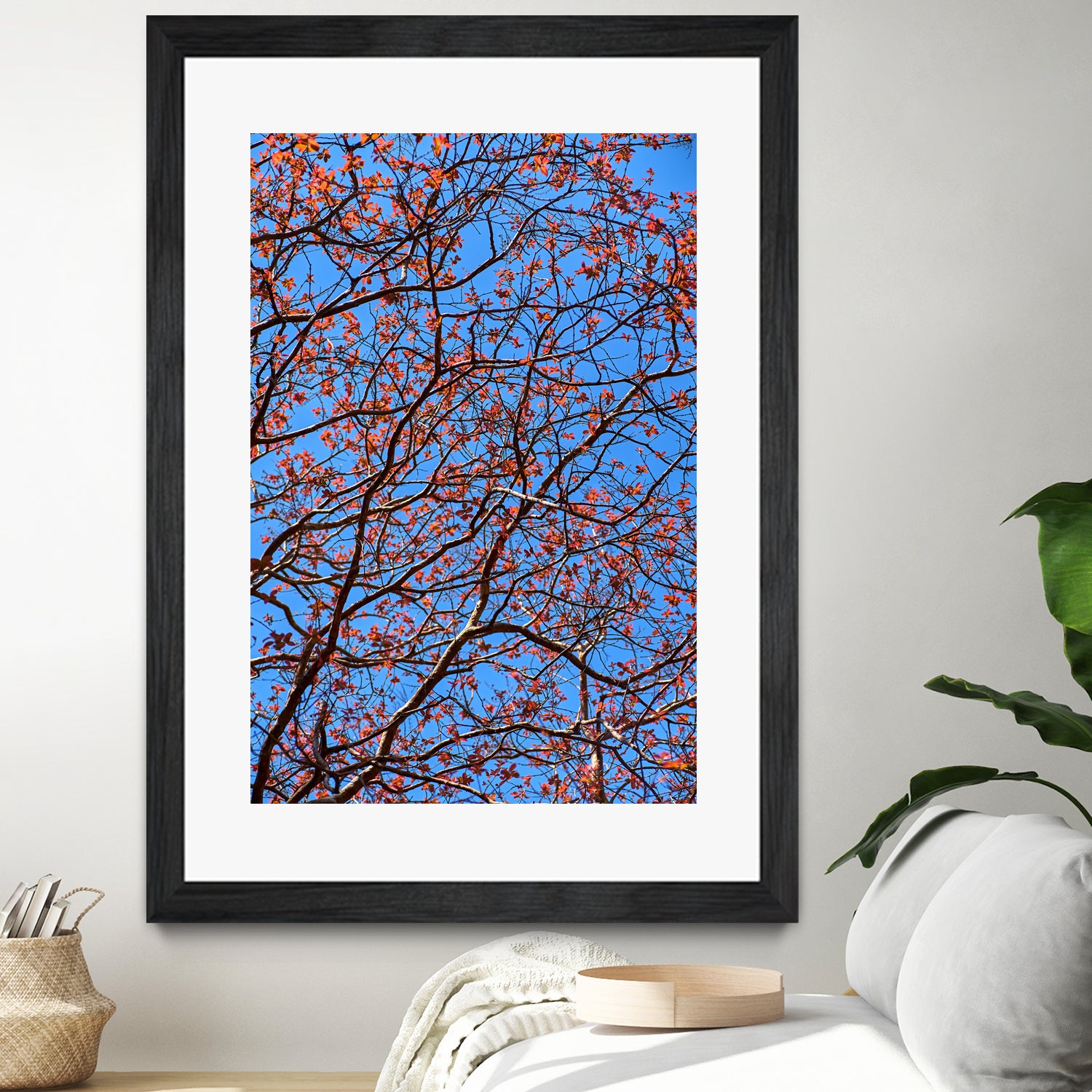 The red leaves in the early spring by Studio OMG on GIANT ART - red photo illustration