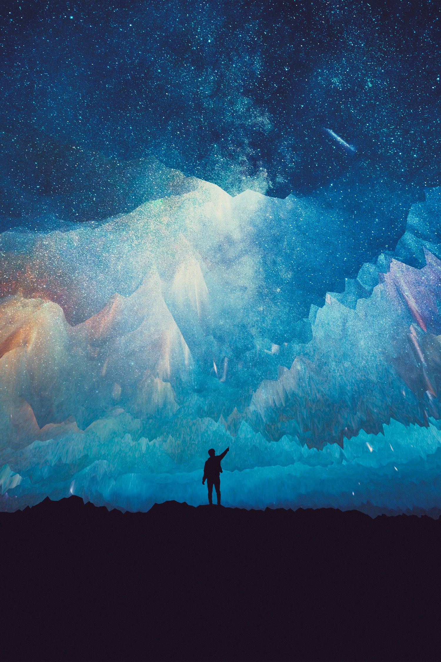 Transcendent by Annisa Tiara Utami on GIANT ART - blue photo manipulation