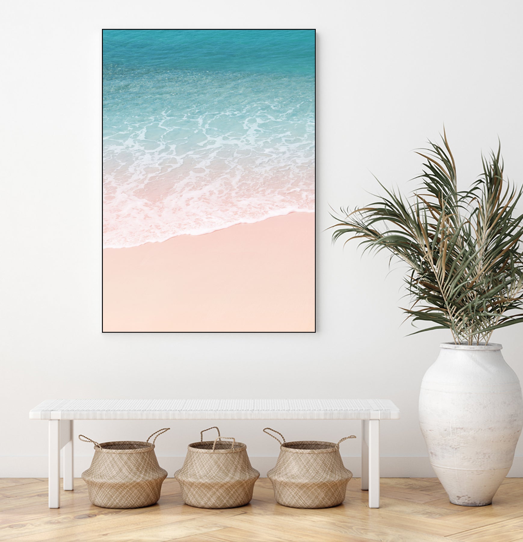 Caribbean Ocean Bliss #1 #tropical #wall #decor #art by Anita & Bella Jantz on GIANT ART - orange photo manipulation