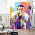 Chester Bennington by Art Style on GIANT ART - white digital drawing