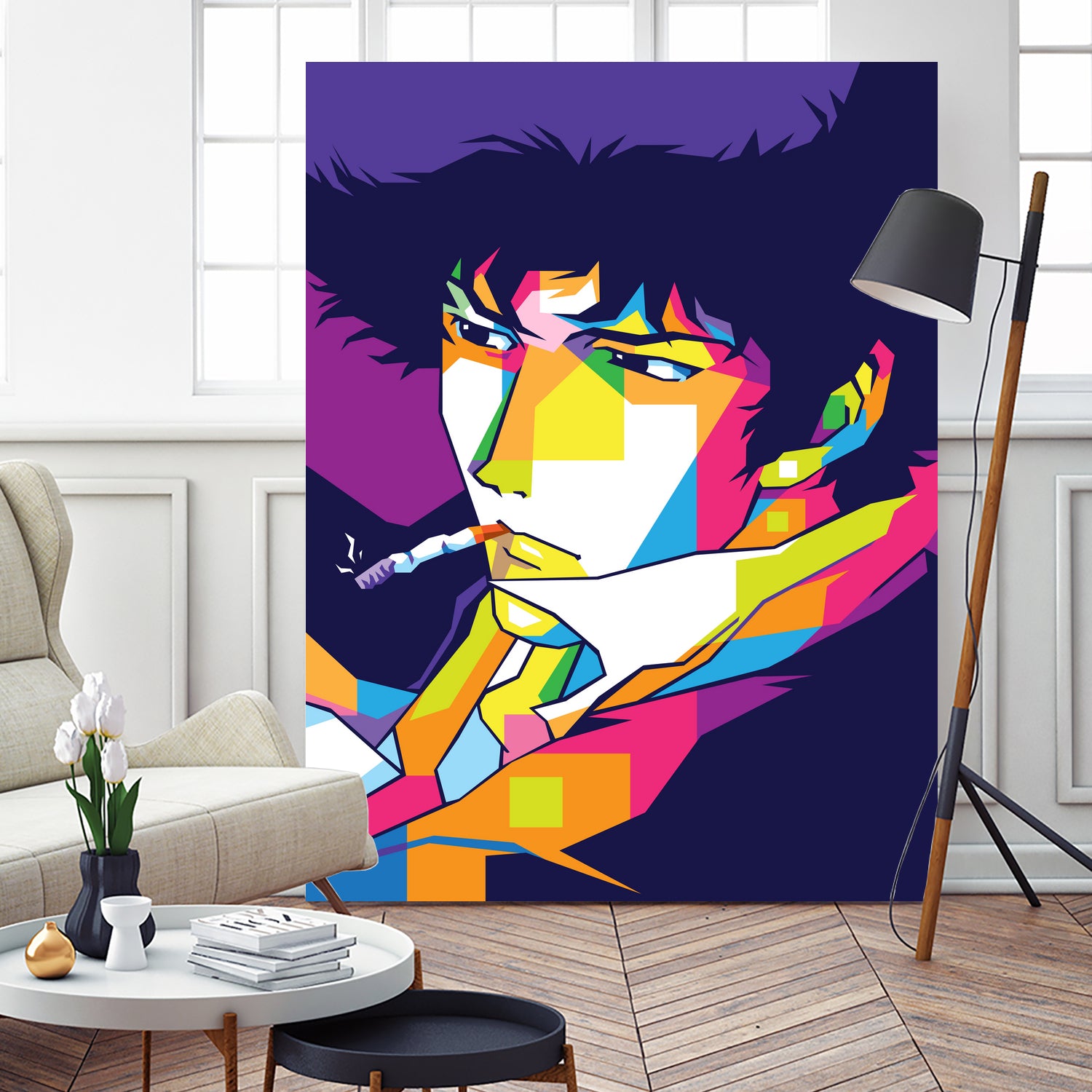 Spike Spiegel by Art Style on GIANT ART - white digital painting