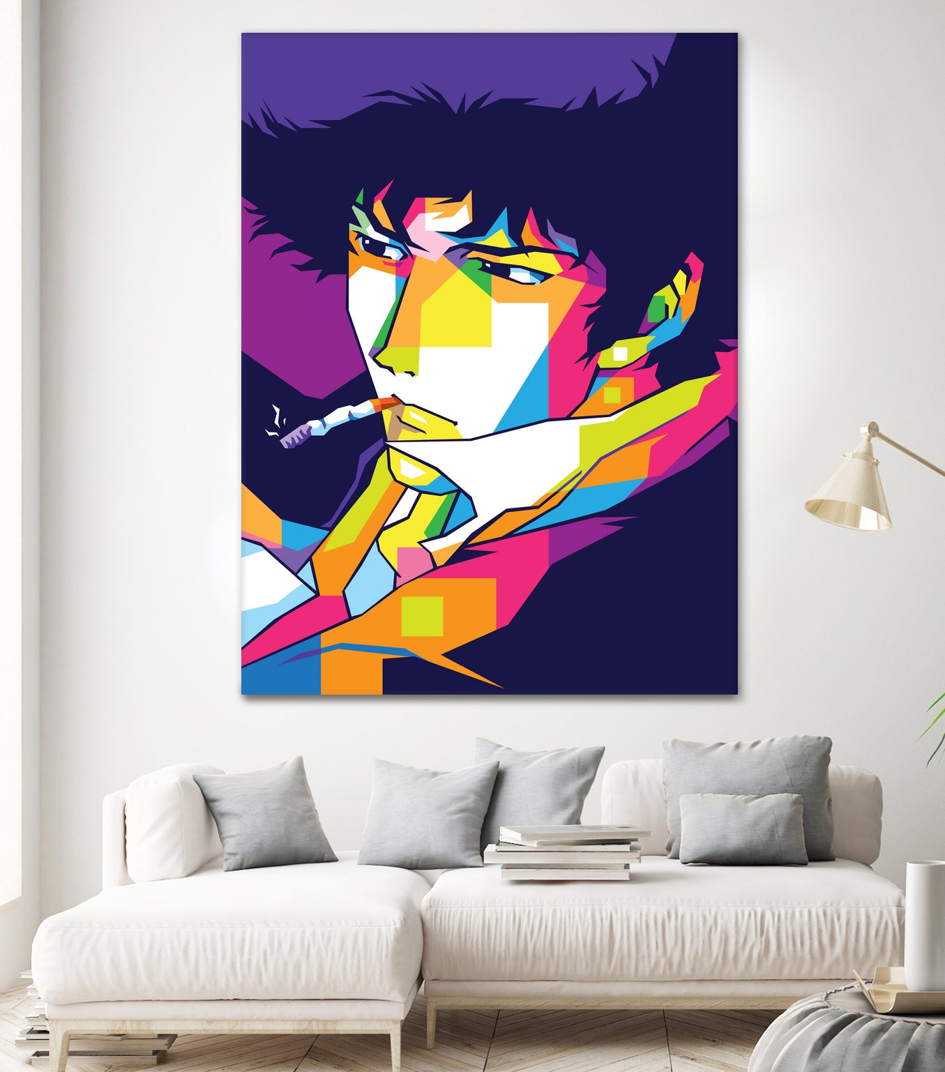 Spike Spiegel by Art Style on GIANT ART - white digital painting