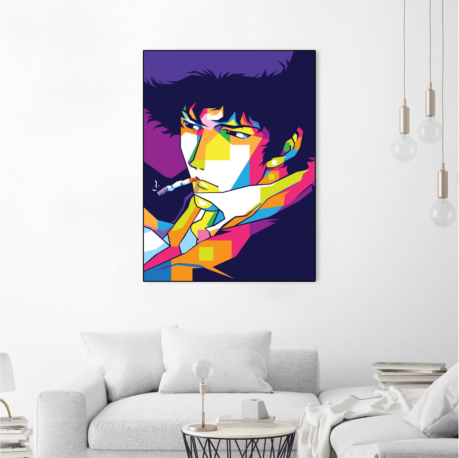 Spike Spiegel by Art Style on GIANT ART - white digital painting