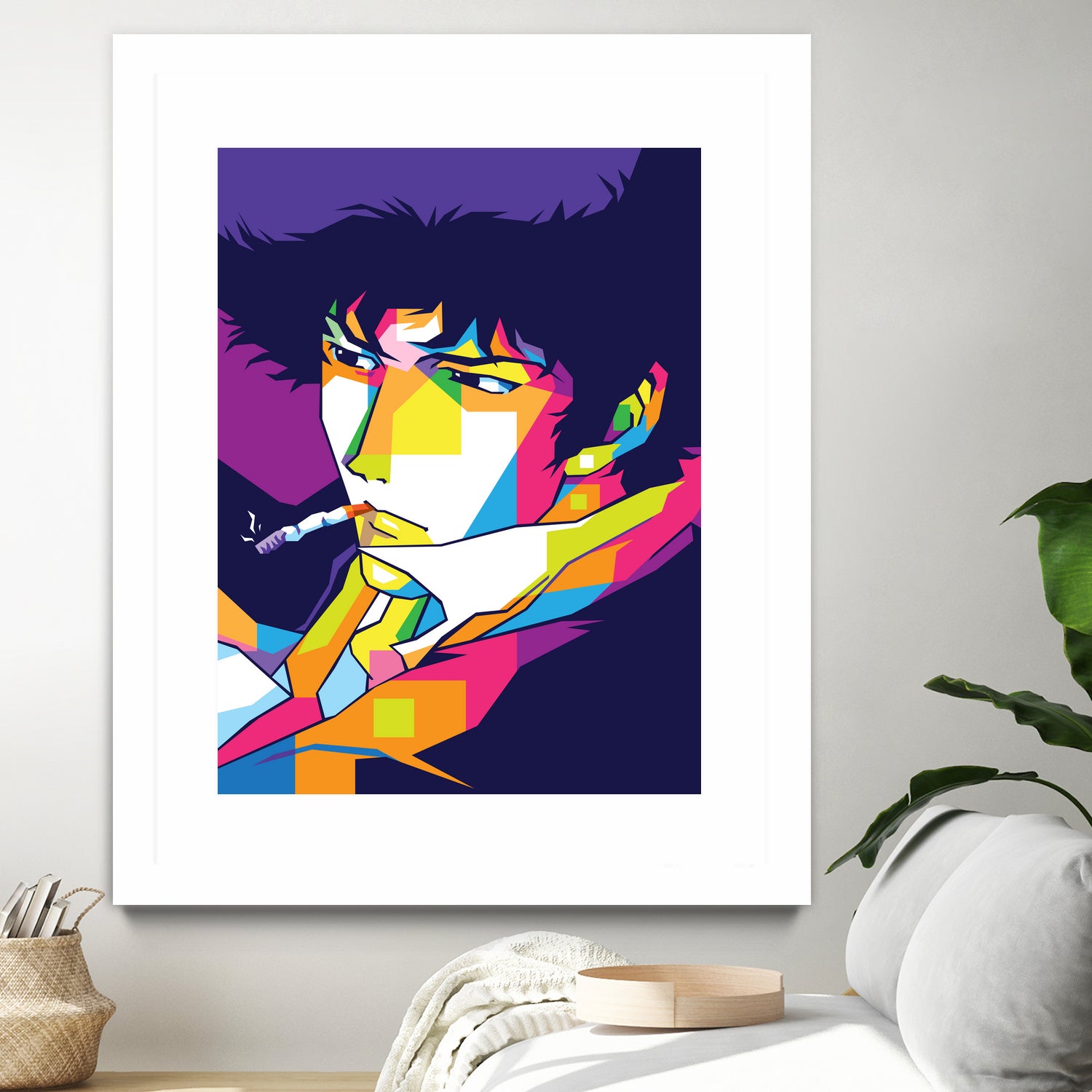 Spike Spiegel by Art Style on GIANT ART - white digital painting