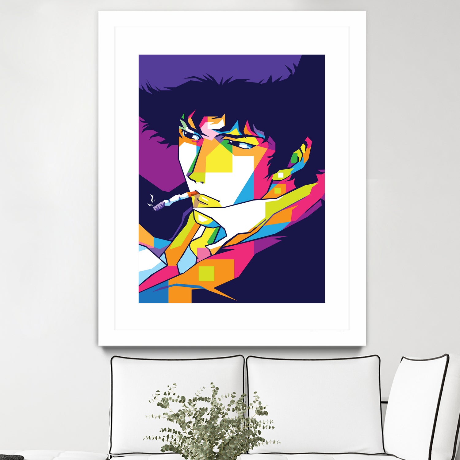 Spike Spiegel by Art Style on GIANT ART - white digital painting