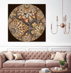 Hyperbolic Pebbles by Digital Crafts on GIANT ART - brown digital painting