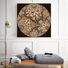 Hyperbolic Pebbles by Digital Crafts on GIANT ART - brown digital painting