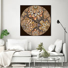 Hyperbolic Pebbles by Digital Crafts on GIANT ART - brown digital painting