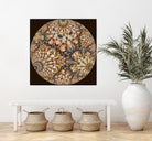 Hyperbolic Pebbles by Digital Crafts on GIANT ART - brown digital painting