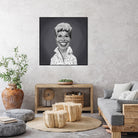 Doris Day by Rob Snow on GIANT ART - gray digital painting