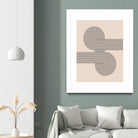 Mid century Modern Geometric by Akshay Mahatme on GIANT ART - black digital drawing