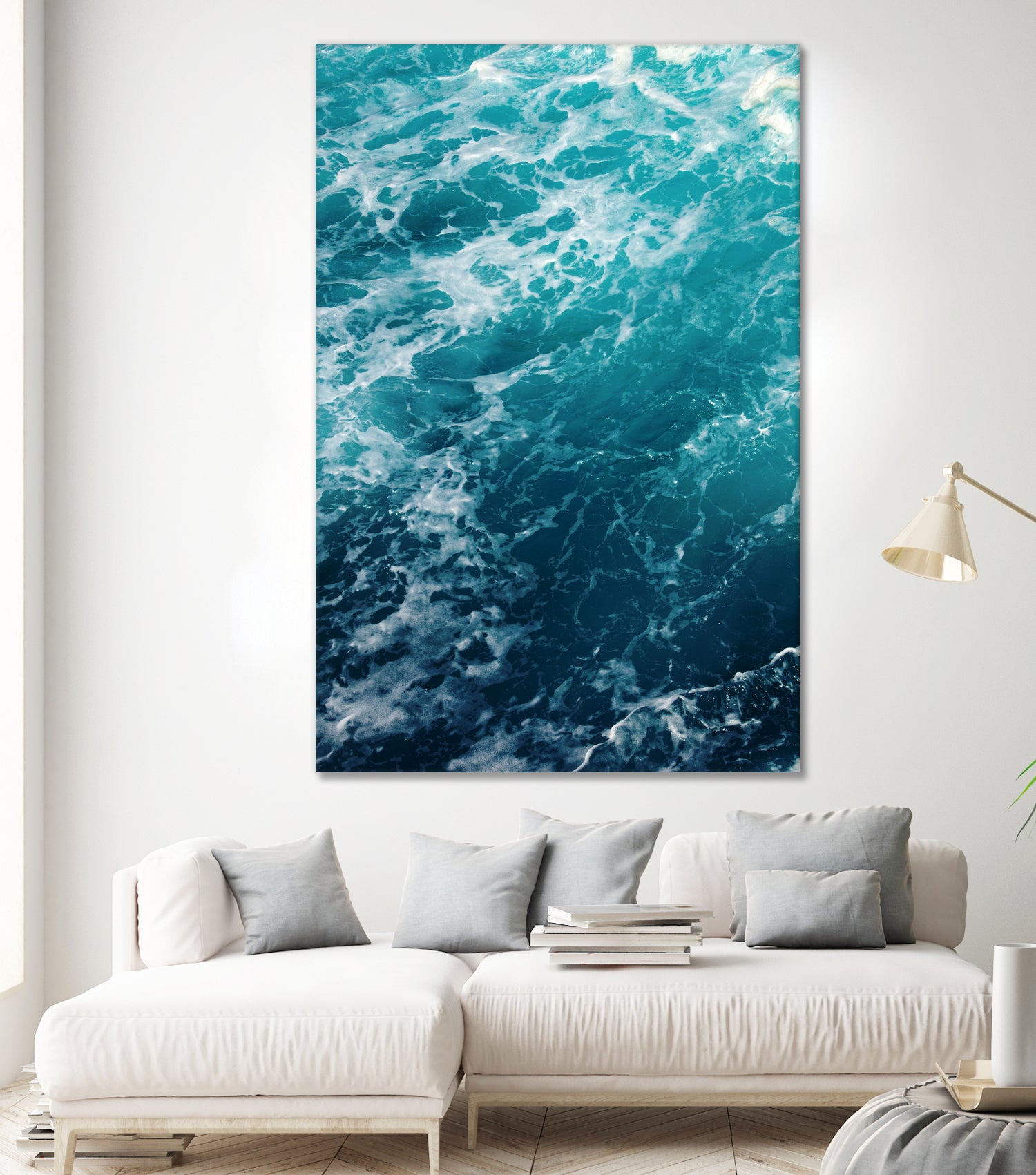 Sea Waves Dream #2 #ocean #wall #decor #art by Anita & Bella Jantz on GIANT ART - blue photo manipulation