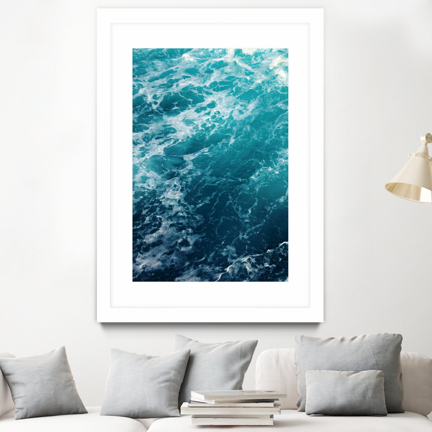 Sea Waves Dream #2 #ocean #wall #decor #art by Anita & Bella Jantz on GIANT ART - blue photo manipulation