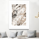 Abstract Marble Glam #4 #painting #wall #decor #art by Anita & Bella Jantz on GIANT ART - brown digital painting