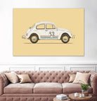 Famous Car #4 - VW Beetle by Florent Bodart on GIANT ART - digital drawing