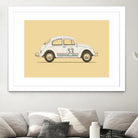 Famous Car #4 - VW Beetle by Florent Bodart on GIANT ART - digital drawing