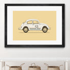 Famous Car #4 - VW Beetle by Florent Bodart on GIANT ART - digital drawing