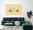Famous Car #4 - VW Beetle by Florent Bodart on GIANT ART - digital drawing