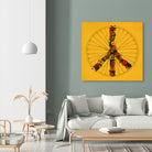 Peace & Bike (Colors) by Florent Bodart on GIANT ART - digital drawing