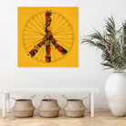 Peace & Bike (Colors) by Florent Bodart on GIANT ART - digital drawing