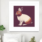 Lapin Catcheur (Rabbit Wrestler) by Florent Bodart on GIANT ART - digital drawing