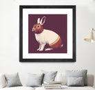 Lapin Catcheur (Rabbit Wrestler) by Florent Bodart on GIANT ART - digital drawing