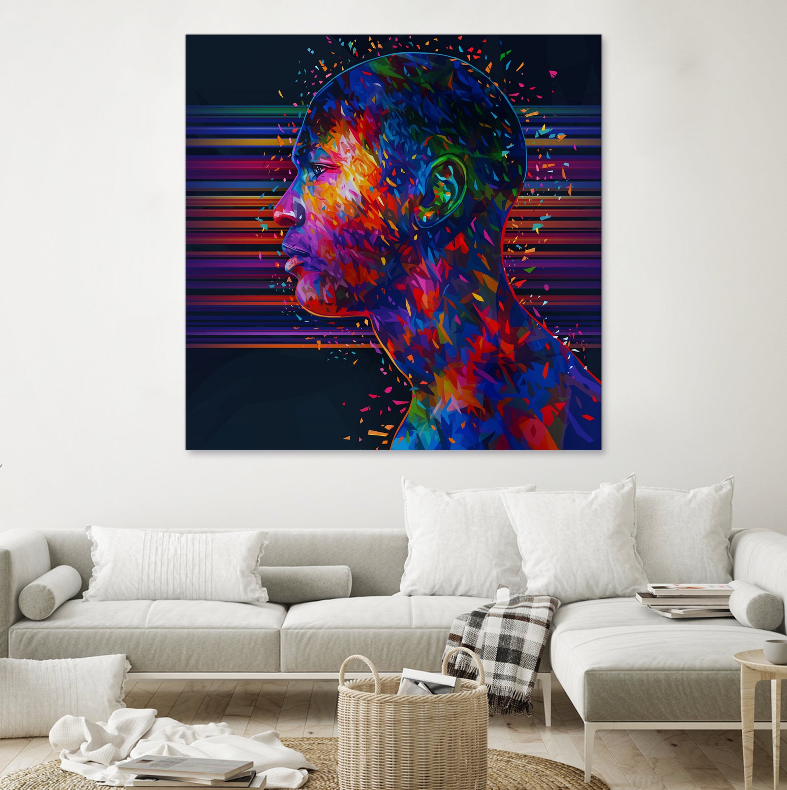 Abstract Jordan by Alessandro Pautasso on GIANT ART - fuchsia digital painting