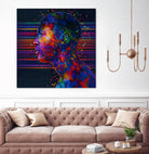 Abstract Jordan by Alessandro Pautasso on GIANT ART - fuchsia digital painting