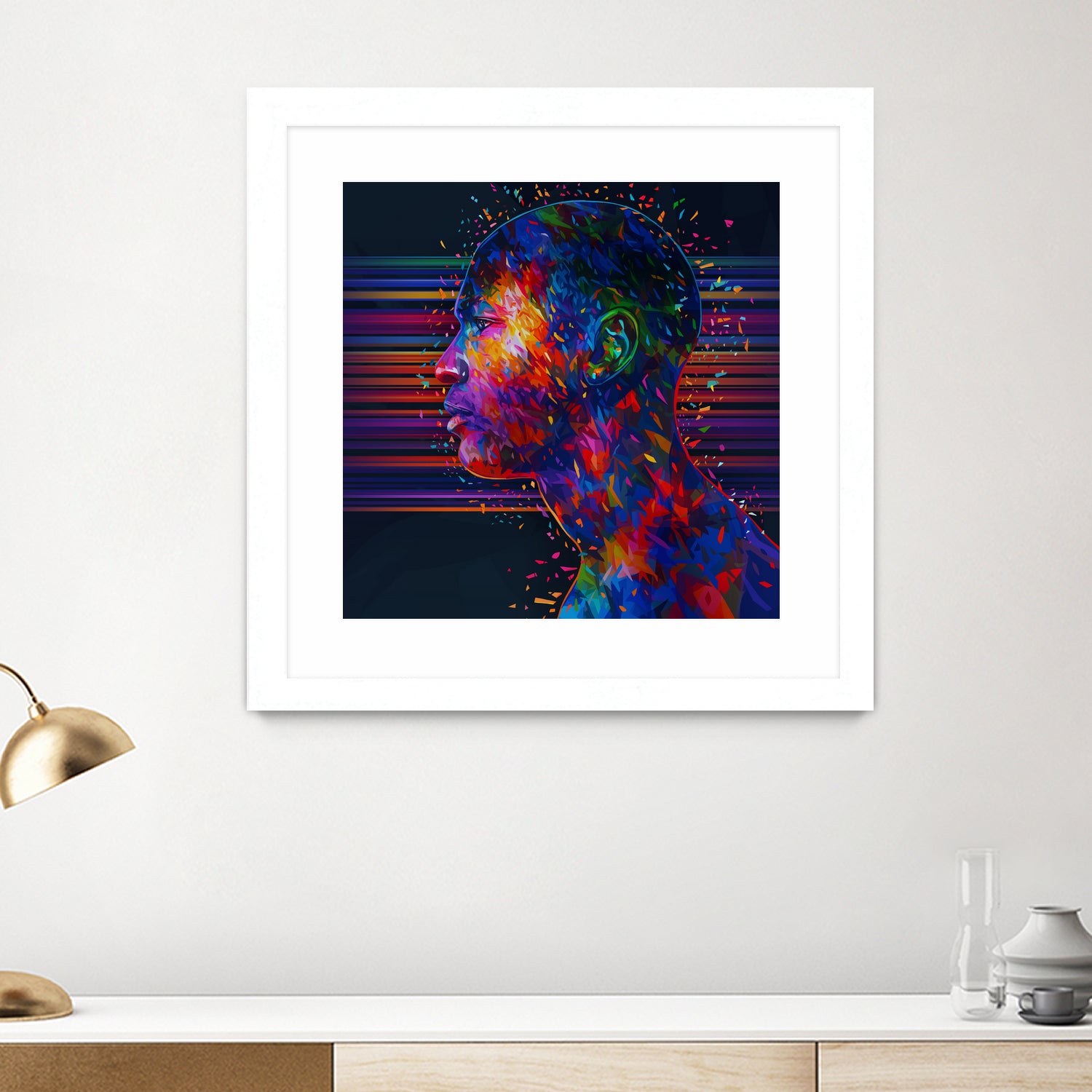 Abstract Jordan by Alessandro Pautasso on GIANT ART - fuchsia digital painting