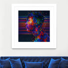 Abstract Jordan by Alessandro Pautasso on GIANT ART - fuchsia digital painting