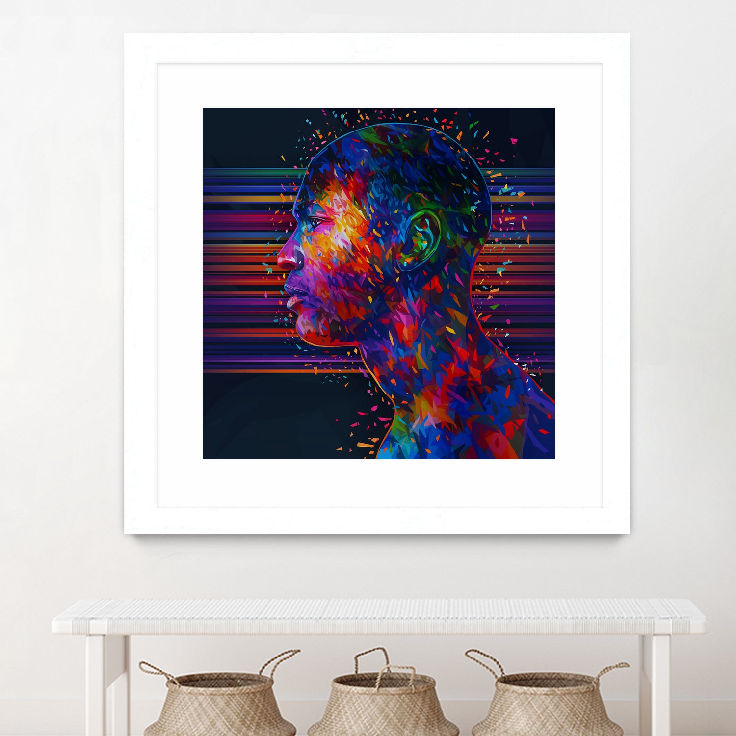 Abstract Jordan by Alessandro Pautasso on GIANT ART - fuchsia digital painting