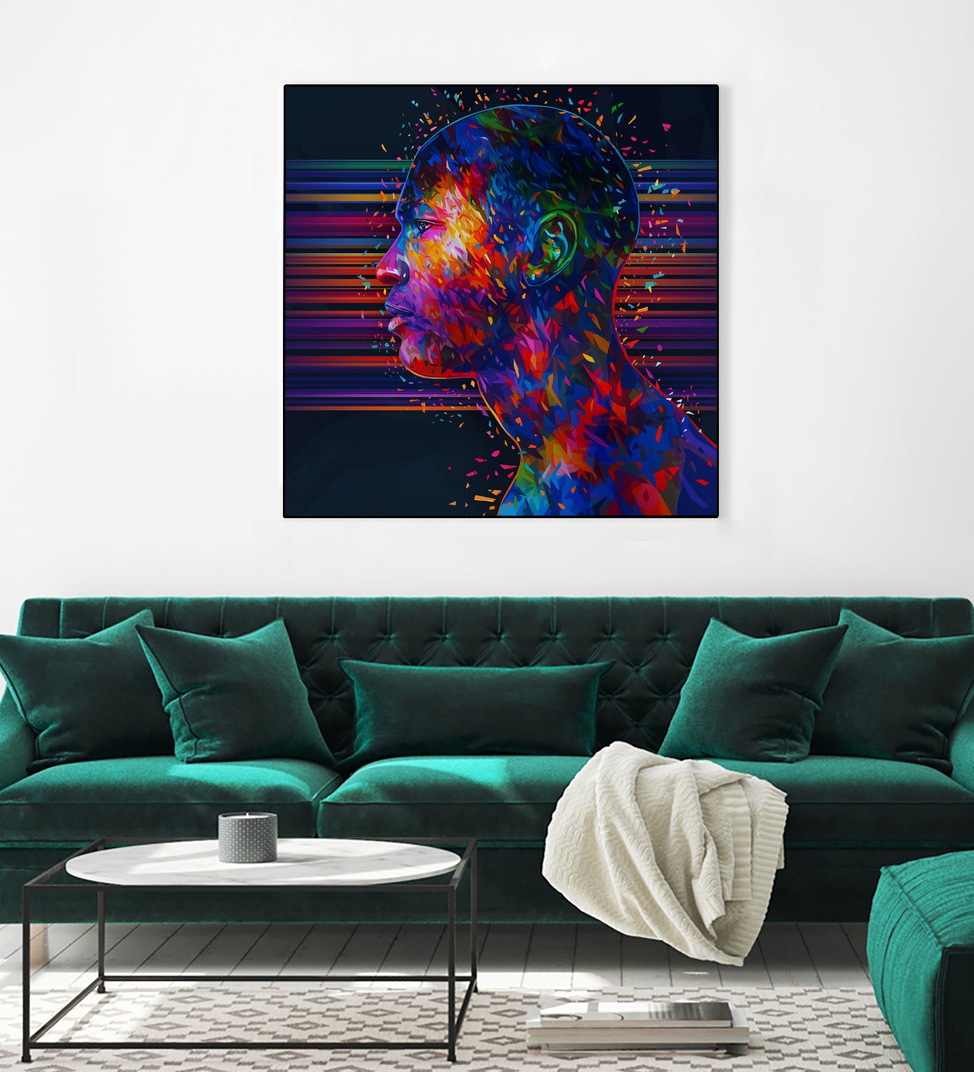 Abstract Jordan by Alessandro Pautasso on GIANT ART - fuchsia digital painting